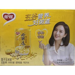 CANNED PORRIDGE  LOTUS SEED AND CORN PORRIDGE) 12.00 CAN