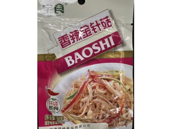 BAOSHI SPICY ENOKI MUSHROOM  50.00 GRAM