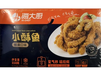 HI CHEFTATTAN PEPPER FLA CRISPY POLLOCK  350.00 GRAM