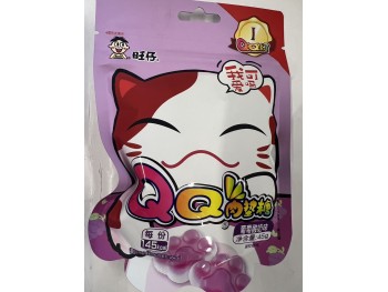 QQ GUMMY CANDY GRAPE YOUGURT  45.00 GRAM