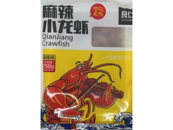 FROZEN COOKED AND SEASONED WHOLE CRAWFISH 750.00 GRAM