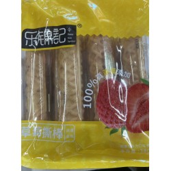 LJJ ROCK BAKED BREADSTICK STARWBERRY  380.00 GRAM