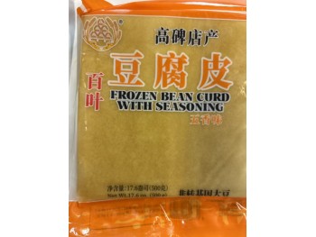 SIX A FROZEN BEAN CURD WITH SEASONING  500.00 GRAM