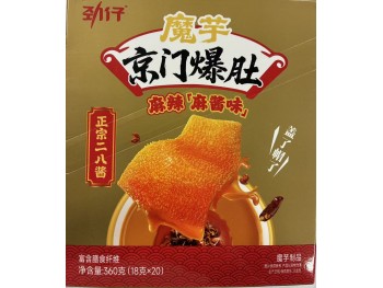 JIN'S JINGMEN KONJAC HOT & SPICY SESAME FLA  360.00 GRAM