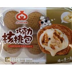 JILONG CHOCOLATE WALNUT BUNS  300.00 GRAM