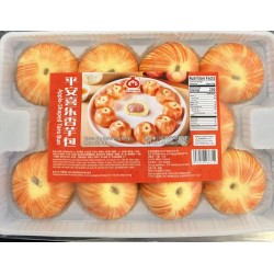 JILONG APPLE SHAPED TARO BUN 10.00 PIECE