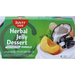 SHT HERB JELLY COCONUT YELLOW PEACH  2.00 CUP