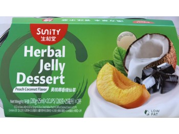 SHT HERB JELLY COCONUT YELLOW PEACH  2.00 CUP