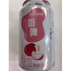 XXW MILK BEER DRINK PEACH FLA  300.00 MILLILITER