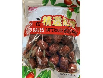 DMD BRIDGE BRAND DRIED RED DATES 300.00 GRAM