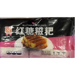 GLUTIOUS RICE CAKE WITH BROWN SUGAR  245.00 GRAM