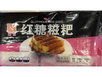 GLUTIOUS RICE CAKE WITH BROWN SUGAR  245.00 GRAM