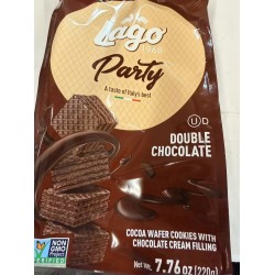 PARTY WAFERS DOUBLE CHOCOLATE CREAM FILLING 220.00 GRAM