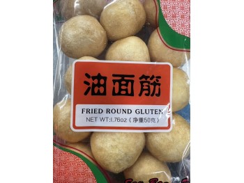 X.K.Y FOOD - FRIED ROUND GLUTEN 1.76 OUNCE