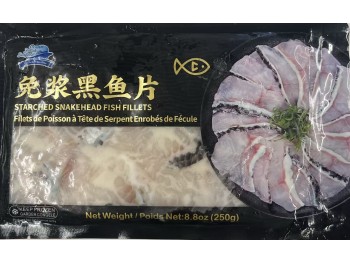 OCEAN FRESH STARCHED SNAKEDEAD FISH FILLETS  250.00 GRAM