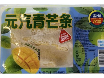 YQ GREEN MANGO SLICE  500.00 GRAM