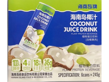 HN COCONUT JUICE WITH NATA DRINK  6.00 CAN