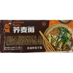 HONGWEI BUCKWHEAT NOODLES  320.00 GRAM