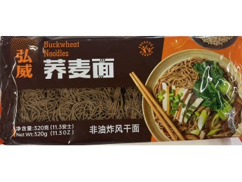 HONGWEI BUCKWHEAT NOODLES  320.00 GRAM