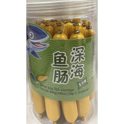 QTPZ SPICY SLIVER FISH SAUSAGE CORN FLA 400.00 GRAM