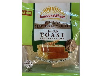 SUNSHINE WHEAT TOAST SOFTAND FLUFFY MATCHA FLA  270.00 GRAM