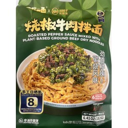 PEPPER & PLANT BASED MEAT DRY NOODLE 182.00 GRAM