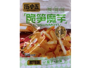 WXW BAMBOO KONJAC SNACK  150.00 GRAM