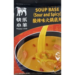 HL SOUR AND SPICY HOT POT SOUP SEASONING 220.00 GRAM