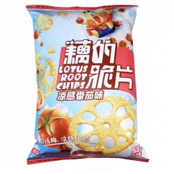 FRIED LOTUS ROOT SLICE TOMATO FLA  55.00 GRAM