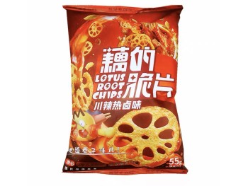 FRIED LOTUS ROOT SLICES SZECHWAN FLA  55.00 GRAM