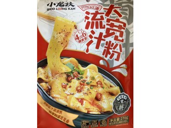 SHOO LOONG KAN JUICY WIDE NOODLE  CHILI OIL 270.00 GRAM