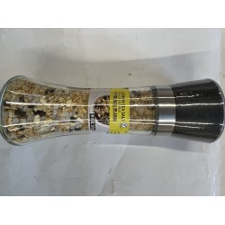 LEMON SEA SALT BLACK PEPPER MIX SEASONING GRANULES 128.00 GRAM