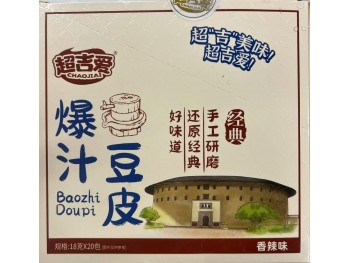 CJA JUICY TOFU SKIN SPICY FLA 20.00 PACKET