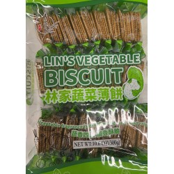 LIN'S VEGETABLE COOKIES 300.00 GRAM