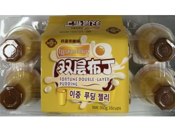 FORTUNE CHOICE DOUBLE LAYER PUDDING EGG CAREMEL 360.00 GRAM