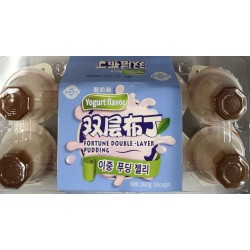 FORTUNE CHOICE DOUBLE LAYER PUDDING YOGURT FLA  360.00 GRAM