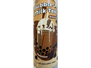 FORTUNE BUBBLE MILK TEA BROWN FLA 490.00 MILLILITER