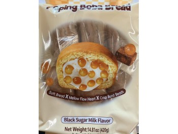 CIAO! POPING BOBA BREAD BROWN SUGAR MILK FLA 420.00 GRAM