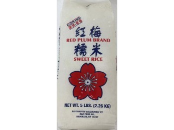 RED PLUM BRAND SWEETRICE  5.00 POUNDS