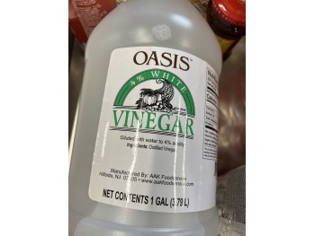 OASIS WHITE VINEGAR  1.00 GALLON