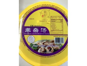 YX LAMB HEAD MEAT AND LAMB TRIPE SOUP  454.00 GRAM