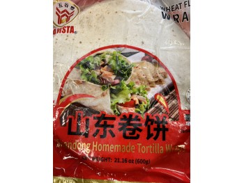 SHANDONG HOMEMADE TORTILLA WRAPS   600.00 GRAM