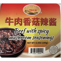 RH'S FARM SPICY BEEF WITH MUSHROOM SEASONINGS 185.00 GRAM