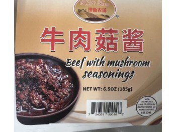 RH'S FARM BEEF WITH MUSHROOM SEASONINGS 185.00 GRAM