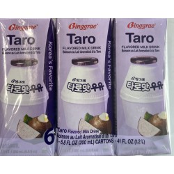 TARO FLAVORED MILK DRINK  6.00 PACK