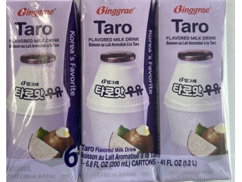 TARO FLAVORED MILK DRINK  6.00 PACK