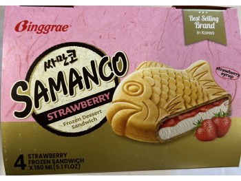 BINGGRAM SAMANCO (STRAWBERRY )4P  5.10 OUNCE