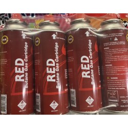 RED BUTANE GAS  4.00 CAN