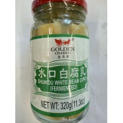 GOLDEN CHARIOT SHUIKOU WHITE BEAN CURD  320.00 GRAM