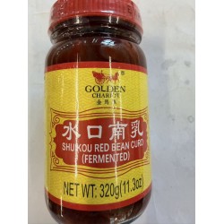 GOLDEN CHARIOT SHUIKOU RED BEAN CURD  320.00 GRAM